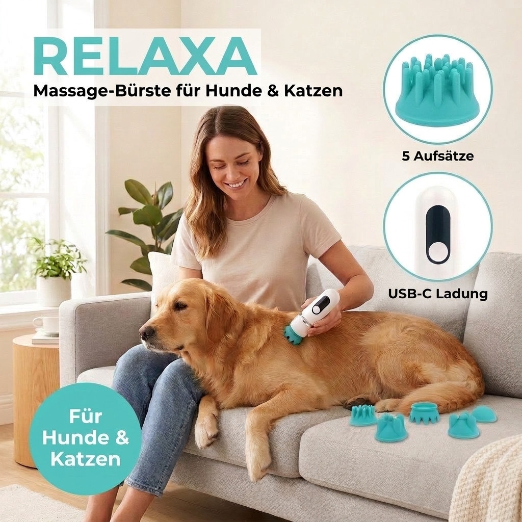 RELAXA™ Haustier Massagegerät